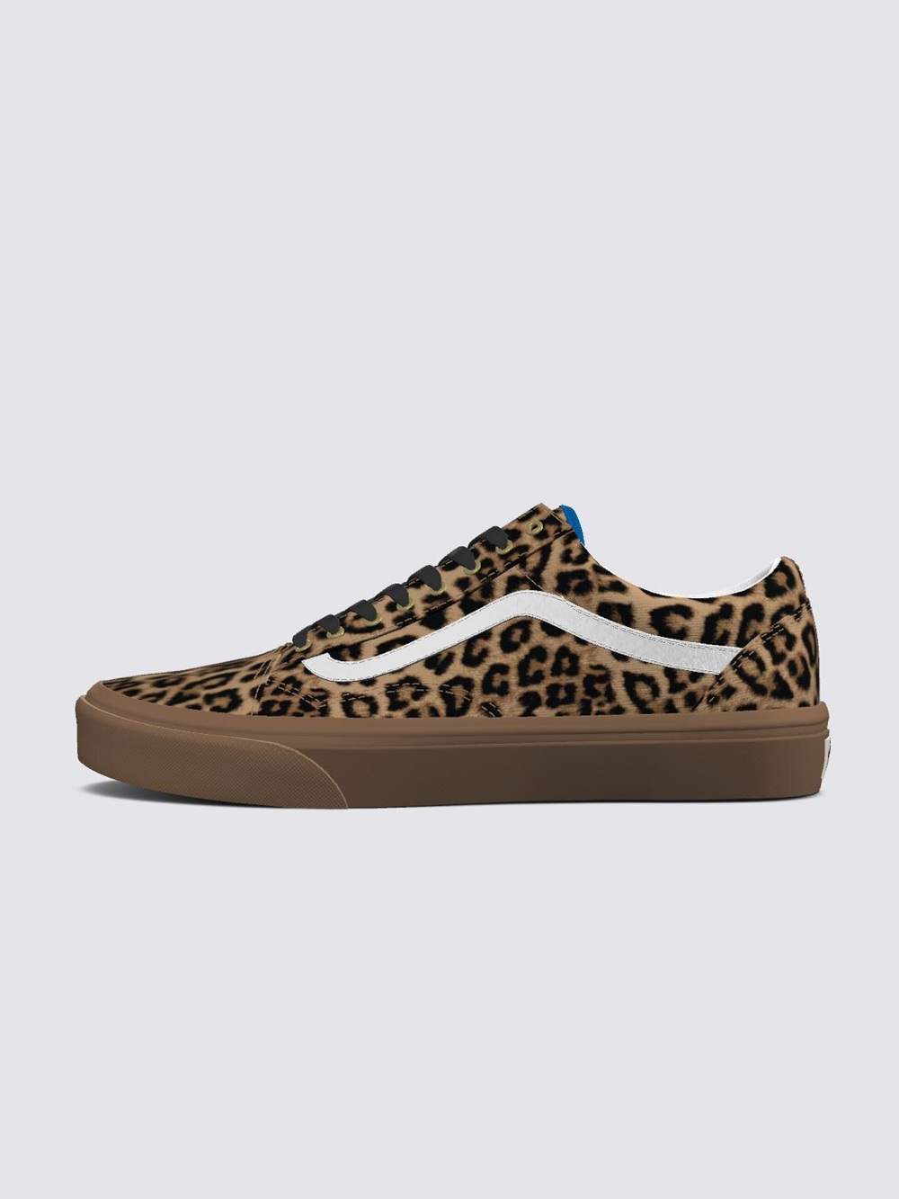 Vans Leopard Print Customs Old Skool Sneakers